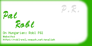 pal robl business card